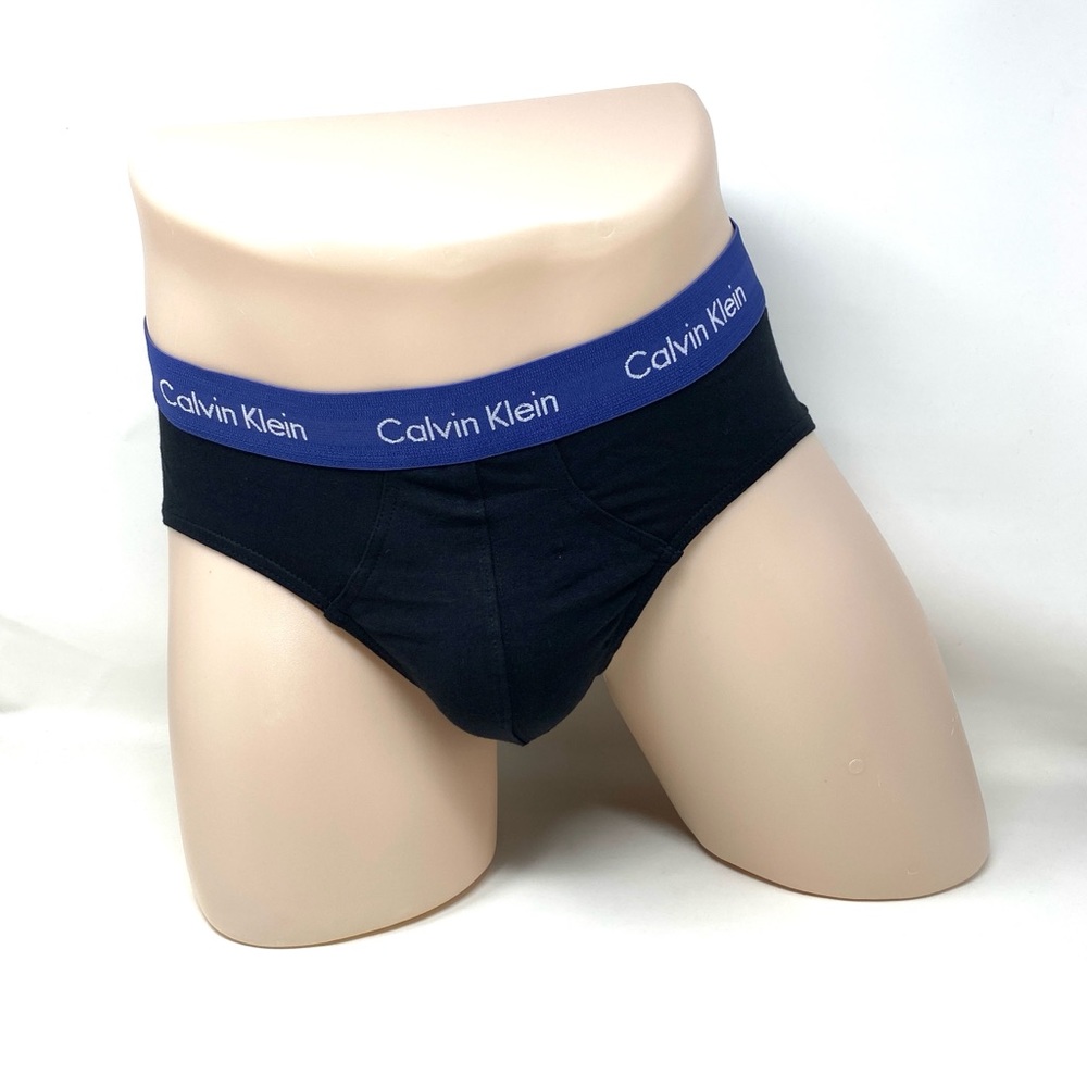 đź’–MEGA SALEđź’–Calvin Klein 3-pack Cotton Hip Brief Mens Underwear NB2613935 - Picture 4 of 5